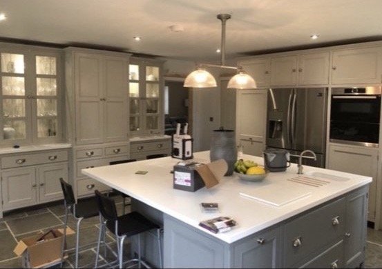 Characterful Somerset holiday cottage kitchen with finished electrical installation by DS Electrical