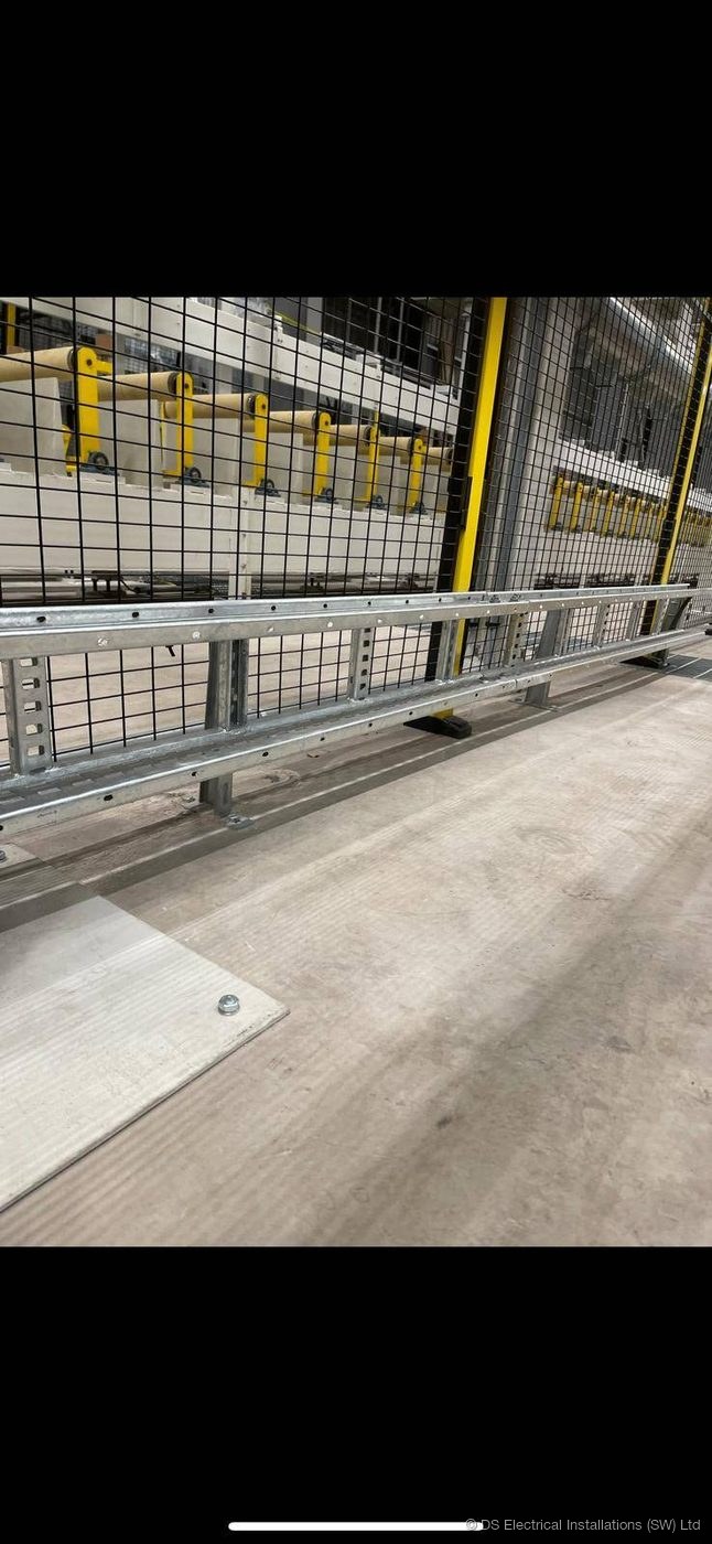 Commercial LED linear lighting installation by DS Electrical