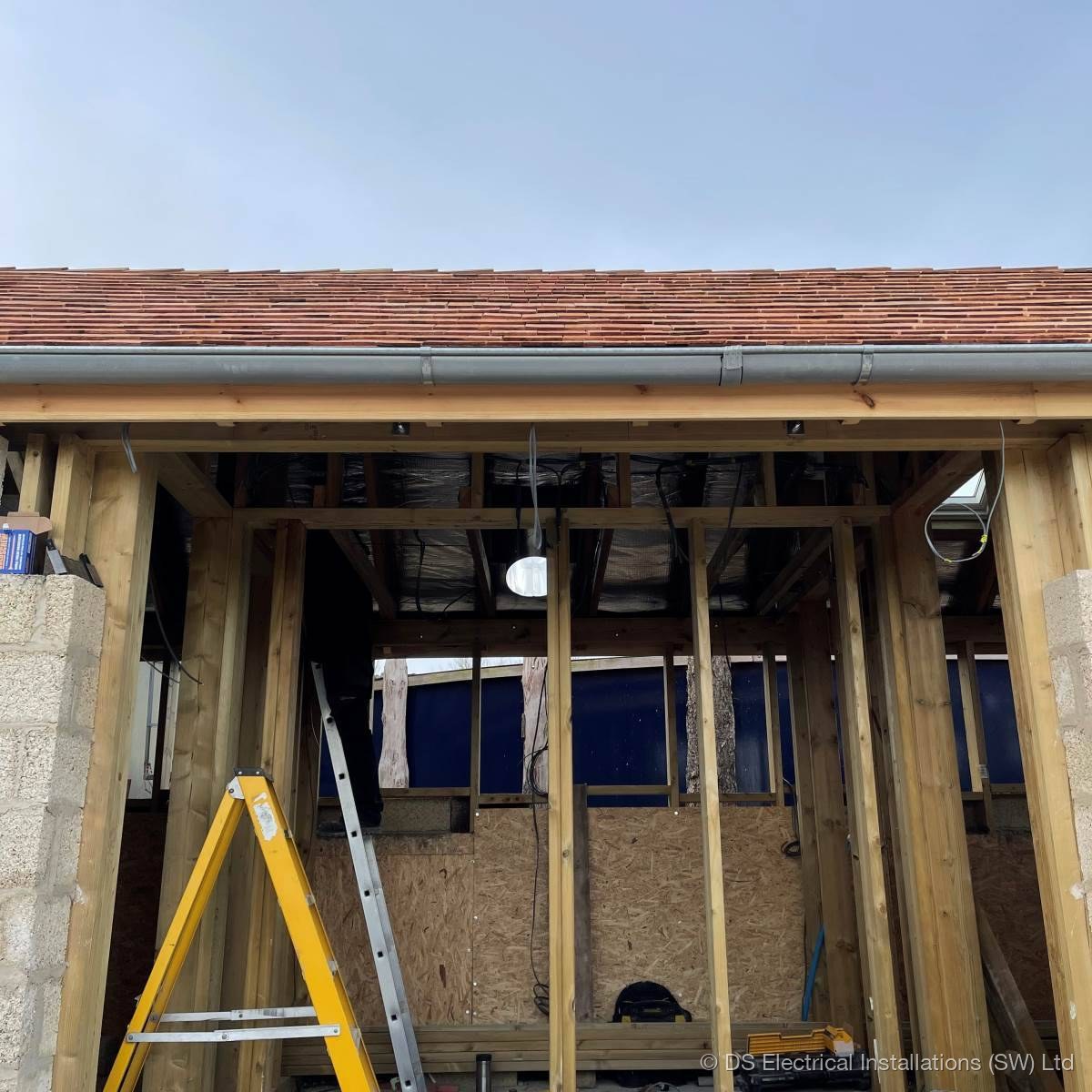 Residential electrical rewire and socket installation Somerset