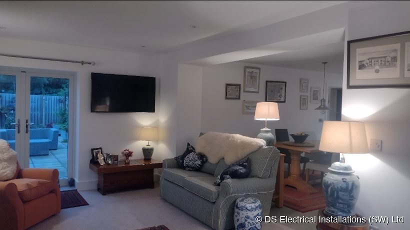Living room lighting